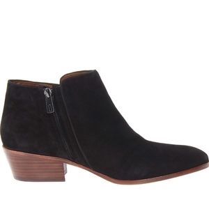 Sam Edelman Boots Iconic Petty Ankle Boot Suede 7.5M NEW